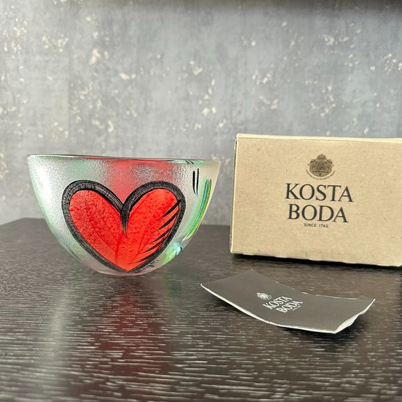 Kosta Boda Accents New In Original Box Kosta Boda Ulrica